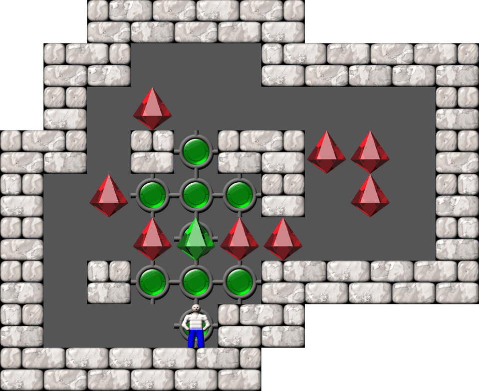 Sokoban Kevin 11 level 6